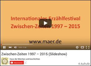 Das Erzählfestival Zwischen-Zeiten in Aachen wird 20 Jahre alt! Ein Rückblick in Bildern über die Jahre 1997 bis 2015